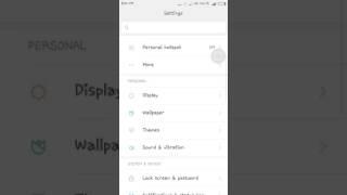 Miui feature-change font size and font style