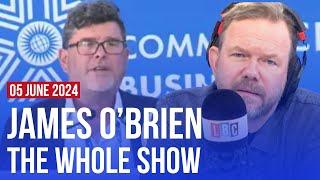 ‘Racist donor sends Tories more cash’ | James O'Brien - The Whole Show