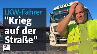 Stress, Müdigkeit, Parkplatznot: Knochenjob LKW-Fahrer | Die Story | Kontrovers | BR24