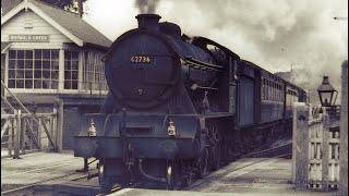 Trains through Wormald Green in the 1960s