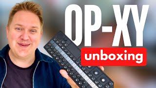 OP-XY unboxing video