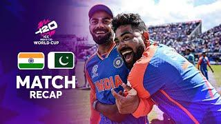 India orchestrates memorable win over Pakistan | Match Recap | IND v PAK | T20WC 2024