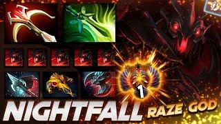 Nightfall Shadow Fiend Top 1 Rank Raze God - Dota 2 Pro Gameplay [Watch & Learn]