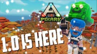 Getting Absolutely Rekt by Dinos in PixARK 1.0 starring Squishy