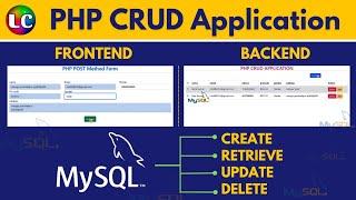 PHP CRUD Application | Learn Coding