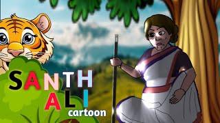 New Santhali cartoon video 2025 | Tarup R Burhi Kahani | @Newadibasiofficial