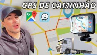 GPS DE CAMINHÃO - TOMTOM, GARMIN, GOOGLE MAPS E WAZE... MELHOR GPS PARA MOTORISTA DE CAMINHAO