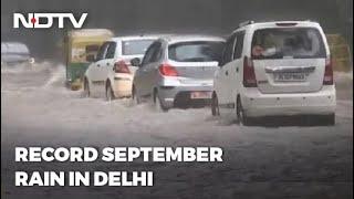 Delhi Rain: Heavy Rain In Delhi For Third Consecutive Day