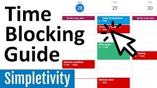 Time Blocking with Google Calendar (Tutorial & Tips)