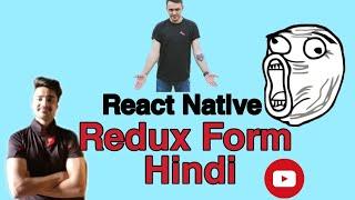 React Native - Redux Form Example - in 13 mins