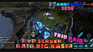 [ARK MOBILE] PVP WIPE 50.10 BIG BASE TRIO RAID LAAG 2024