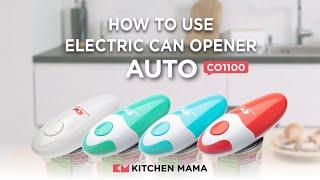 How to Use Kitchen Mama Electric Can Opener | Kitchen Mama