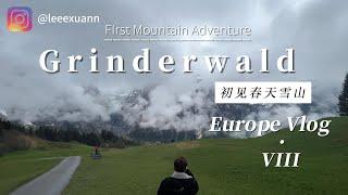 【VLOG】瑞士 Grinderwald ｜ First Mountain Adventure 必玩的極限運動！First Mountain Cart | Europe Vlog