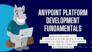 [Mulesoft] Anypoint Platform Development Fundamentals - Add new record in DB & use watermarking