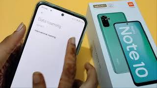 Redmi note 10 data roaming full setting | how to disable data roaming | data roaming set kaise kare