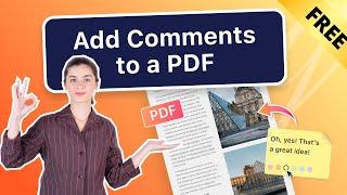 How to Annotate and Add Comments to PDF Files