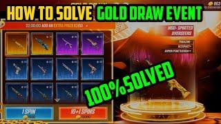 Server Busy Please Try again later free fire | free fire Gold draw Event Not open problem#freefire