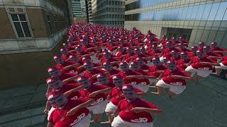 Trying To Escape The Skibidi bop yes yes yes Horde in Gmod !!