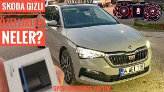 SKODA GİZLİ ÖZELLİKLER SPOR GÖSTERGE|SKODA SCALA 280 KADRAN|OBDELEVEN YENİ SIFIR SCALADA ÇALIŞIR MI?