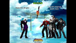 KOF MUGEN - Hemulate (New HeimRig) VS Yagevil's Inspired Pupils team - Black Showcase