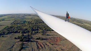 Bladerunner: Wind Turbine BASE Jump