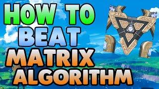 How to EASILY Beat Matrix Algorithm in Genshin Impact - Free to Play Friendly!