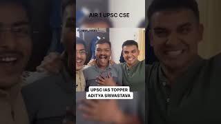 Rank 1 ADITYA SRIVASTAV #upsc #ipsresult #motivation #air1 #ips #upscexam #viralshorts #upsc2023