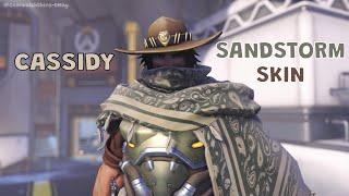 SANDSTORM Cassidy Skin showcase | Overwatch 2