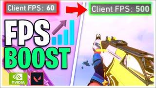 INCREASE Your FPS On Valorant & FIX STUTTERS | Performance Guide 2024