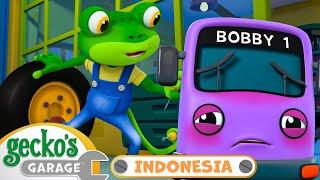 Perbaikan di Waktu Tidur | Garasi Gecko | Kartun Populer Anak-Anak | Seru dan Mendidik