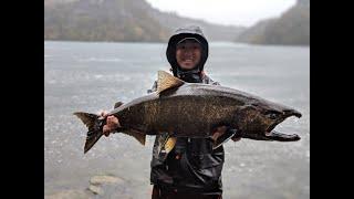 Salmon caught at Niagara Whirlpool!