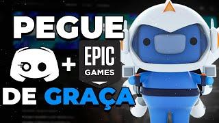 DISCORD NITRO DE GRAÇA NA EPIC GAMES AGORA!