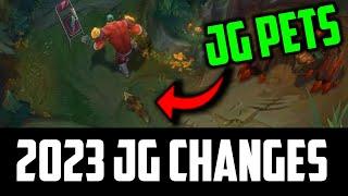 LEAKED BIG JUNGLE CHANGES PRESEASON 2023 - JUNGLE PETS/JUNGLE ROUTES/ ITEMS - League of Legends