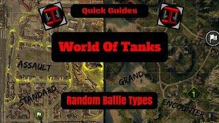 WoT :: Quick Guide :: Random Battle Types