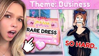 Only Wearing the *RARE* Petal Dress for EVERY ROUND.. | Dress to Impress