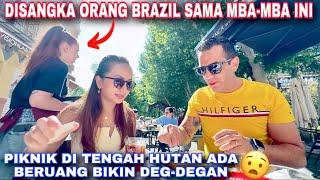 DISANGKA ORANG BRAZIL SAMA MBA-MBA INI. PIKNIK DI TENGAH HUTAN ADA BERUANG BIKIN DEG-DEGAN