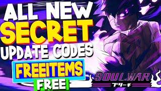 ALL NEW *SECRET* CODES in SOUL WAR CODES! (Soul War Codes) ROBLOX