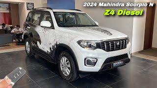 Mahindra Scorpio N Z4 Diesel 2024 | 7Str Diesel Suv under 18 lakh | Mahindra Scorpio N 2024 !!