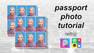 (ENG SUB) How To Make Your Own Passport Photo Using Your Phone!