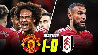 ZIRKZEE DREAM DEBUT WINNER, Mazraoui Fantastic Too! | MAN UTD 1-0 FULHAM