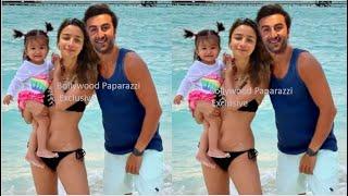 Alia Bhatt Enjoying her FIRST Vacation with daughter Raha and husband Ranbir Kapoor