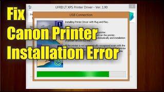 Can't install Canon Printer Driver ? Here is the solution | Ninja PC
