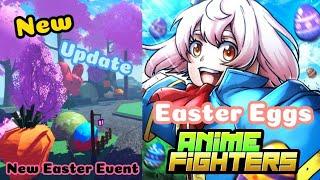 I Played The New Easter Event In Anime Fighters Simulator | ROBLOX | EASTER EGG