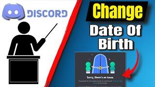 How To Change Date Of Birth On Discord Pc