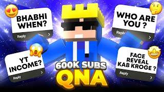 600K SPECIAL QNA | My YOUTUBE INCOME  / GF ?