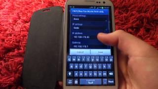 Change Ip Address and Proxy Settings On the Samsung Galaxy s3 And s3 Mini