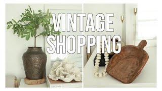 NEW! SHOP WITH ME! | Shopping For Vintage Home Decor