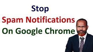 how to stop spam notifications on chrome  in pc 2021