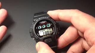 Casio G-Shock (GW-6900-1CF) | Settings (Time, Date, etc.)