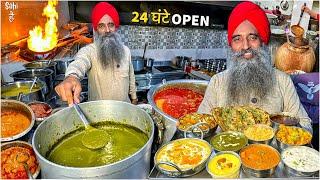 A-1 अमृतसरी Street Food India  Gurdaspuria da Dhaba | Desi Ghee Thali